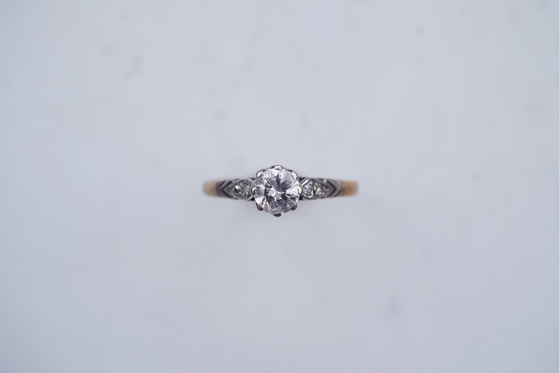 A diamond ring